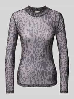 Kaffe Shirt met lange mouwen en ronde hals model 'johanne'