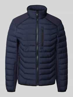 Tom Tailor Regular fit gewatteerd jack met ritssluiting