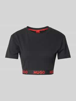 HUGO Kort T-shirt met ronde hals model 'SPORTY'