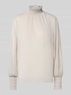 MOS MOSH Blouseshirt met opstaande kraag model 'Ximena'