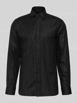 Eterna Slim fit zakelijk overhemd met kentkraag