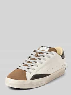 Crime London Sneakers van leer met vetersluiting model 'DISTRESSED 2.0'