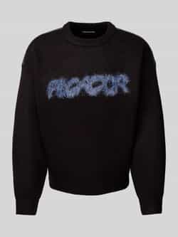 Pegador Oversized gebreide pullover met labeldetail