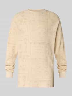 Karl Kani Shirt met lange mouwen en labelstitching