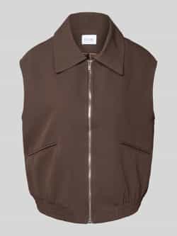 VILLA SOPHIE Gilet met platte kraag model 'TOSCA'