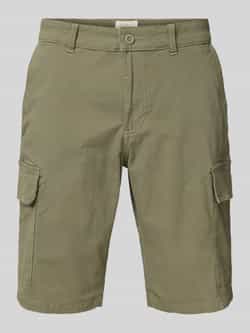 Camel active Regular fit bermuda met cargozakken