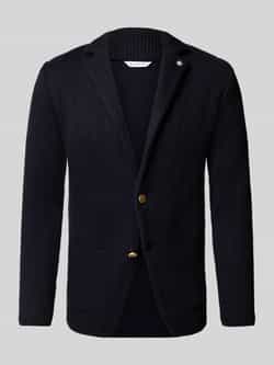 Manuel Ritz Slim fit colbert met structuurmotief