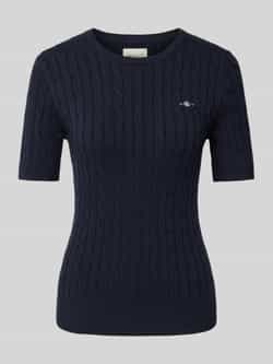 Gant T-shirt in tricotlook