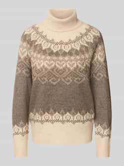 FREE QUENT Gebreide pullover met ribboorden model 'Merla'