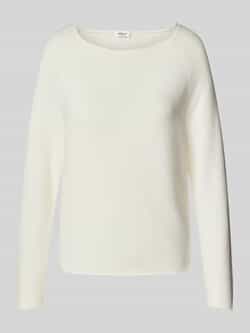s.Oliver RED LABEL Regular fit gebreide pullover van katoenmix met raglanmouwen