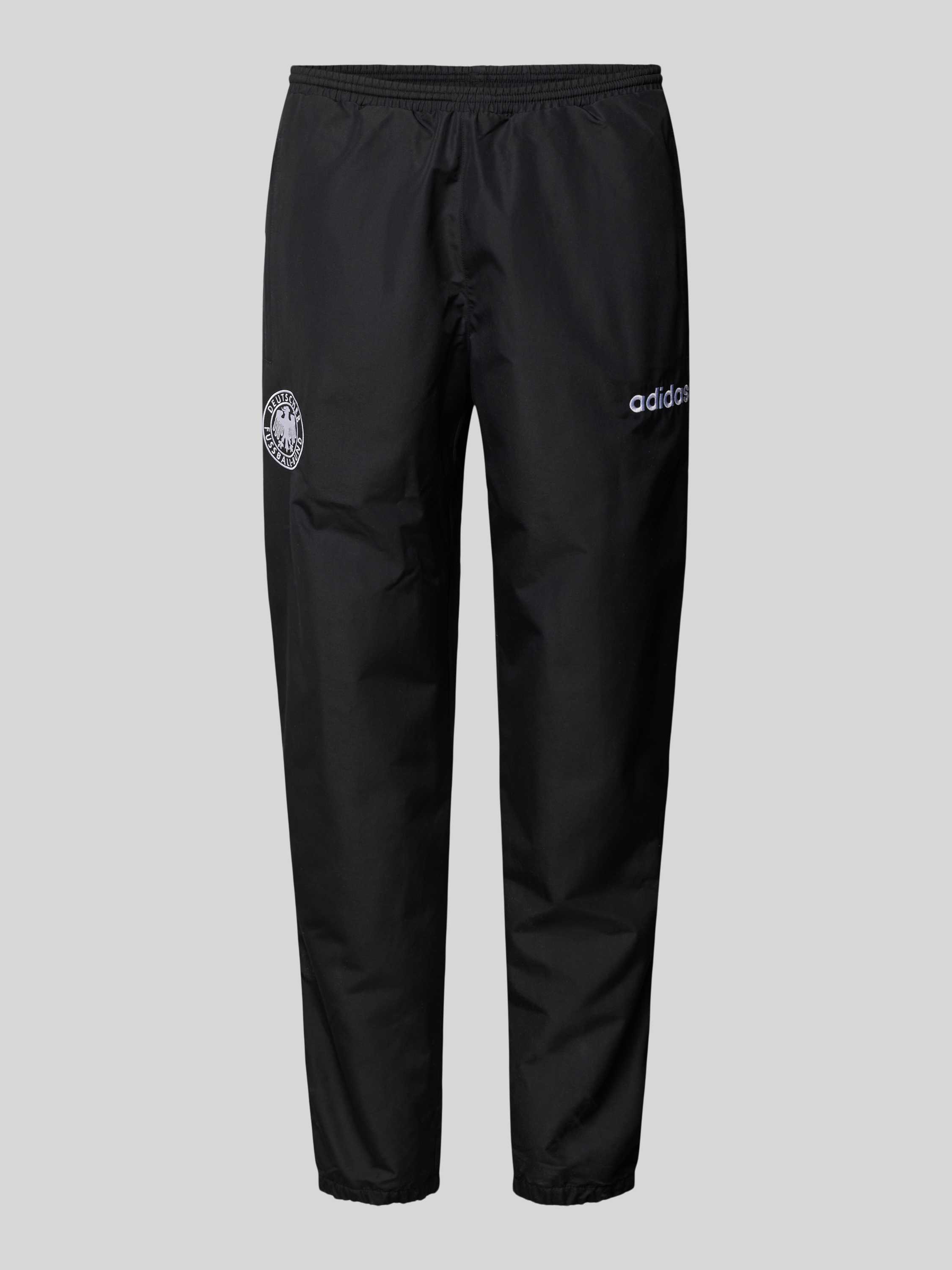 ADIDAS SPORTSWEAR Tapered fit sweatpants met labelstitching
