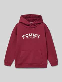 Tommy Hilfiger Kids Regular fit hoodie van katoenmix