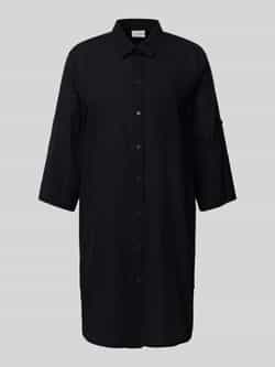 Kaffe Lange blouse met borstzak en 3 4-mouwen
