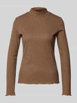 Opus Shirt met opstaande kraag model 'Suhanna curly'