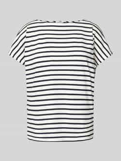 s.Oliver RED LABEL Relaxed fit T-shirt in mix van viscose en elastaan