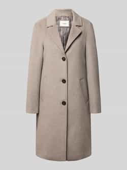 S.Oliver RED LABEL Regular fit lange jas met wol