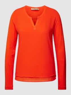 Smith and Soul Blouse met tuniekkraag model 'Mix and Match'