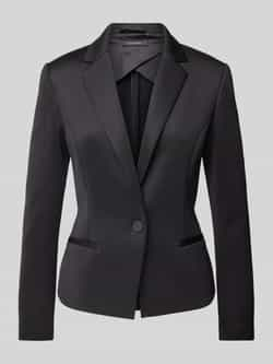 Comma Blazer met strookzakken