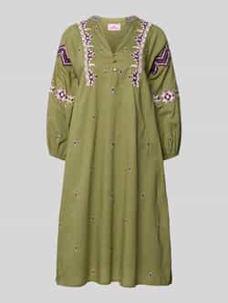 Lieblingsstück Knielange jurk met 3 4-mouwen model 'Evy'