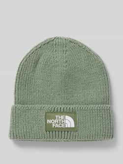 The North Face Beanie in gebreide look met logopatch model 'Box'