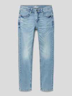 s.Oliver RED LABEL Slim fit jeans met steekzakken