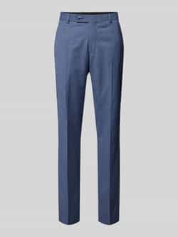 HECHTER PARIS Slim fit pantalon met persplooien