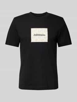 Jack & jones T-shirt met labelprint model 'SPLIT'