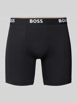 Boss Boxershort met elastische logoband in een set van 3 stuks