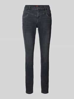 Buena Vista Slim fit jeans met labeldetail model 'Florida'