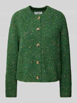 Marc O'Polo Bouclé cardigan relaxed Green Dames