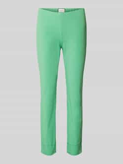 SEDUCTIVE Slim fit stoffen broek met verkort model 'SABRINA'