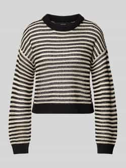 Vero Moda Comfort fit gebreide pullover in katoenmix model 'NEWMADERA'