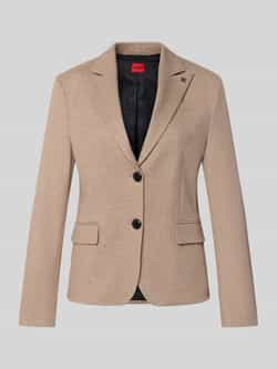 HUGO Regular fit blazer met viscose model 'ANORIA'