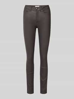 Tom Tailor Denim Super slim fit jeans met coating model 'NELA'