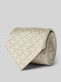 Boss Stropdas van zijdemix (7 5 cm)