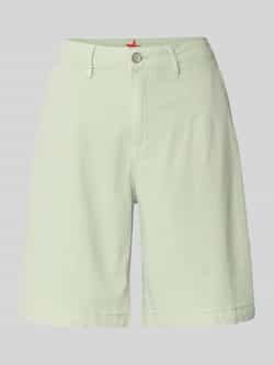Buena Vista Wide leg korte chino's met steekzakken