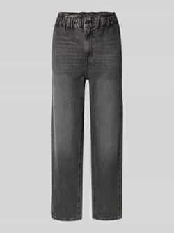 Jake*s Casual Jeans met elastische band in used-look