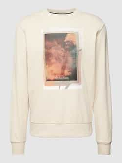 CK Calvin Klein Sweatshirt met label- en motiefprint model 'PHOTO'