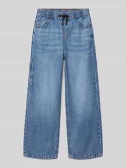 S.Oliver RED LABEL Relaxed fit baggy jeans van licht katoenen denim
