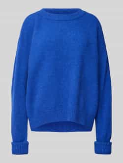 American vintage Oversized gebreide pullover met alpaca