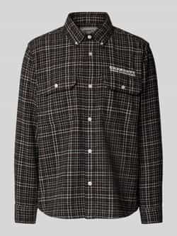 Carhartt Work In Progress Regular fit vrijetijdsoverhemd met wol en labelstitching