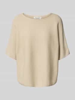 Marc O'Polo Boxy fit gebreid shirt van puur katoen