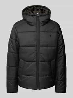 G-Star RAW Gewatteerde Puffer Met Capuchon Zwart Heren