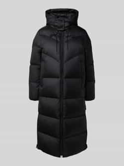 Marc O'Polo DENIM Relaxed fit lange donsjas met afneembare capuchon