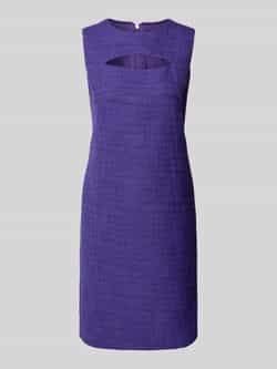 Marc Cain Knielange jurk met cut-out