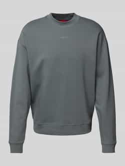 HUGO Sweatshirt met labeldetail model 'Dapocrew'