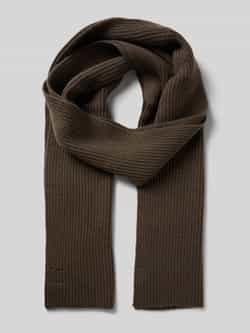 Camel active Sjaal in gebreide look van zuivere wol