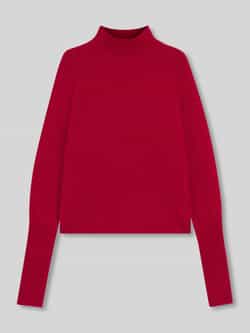 HUGO Relaxed fit gebreide pullover van wolmix met alpaca model 'SURPIO'