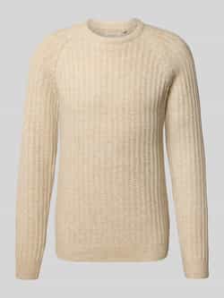 Blend Gebreide pullover met ronde hals model 'DEXTER'