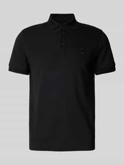 Boss Regular fit poloshirt met logostitching model 'Parris'